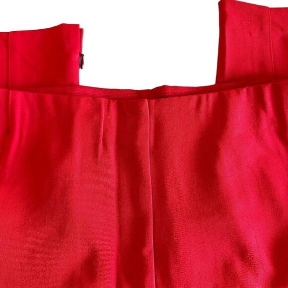 Ann Taylor red leggings - size 8 - Picture 4 of 7